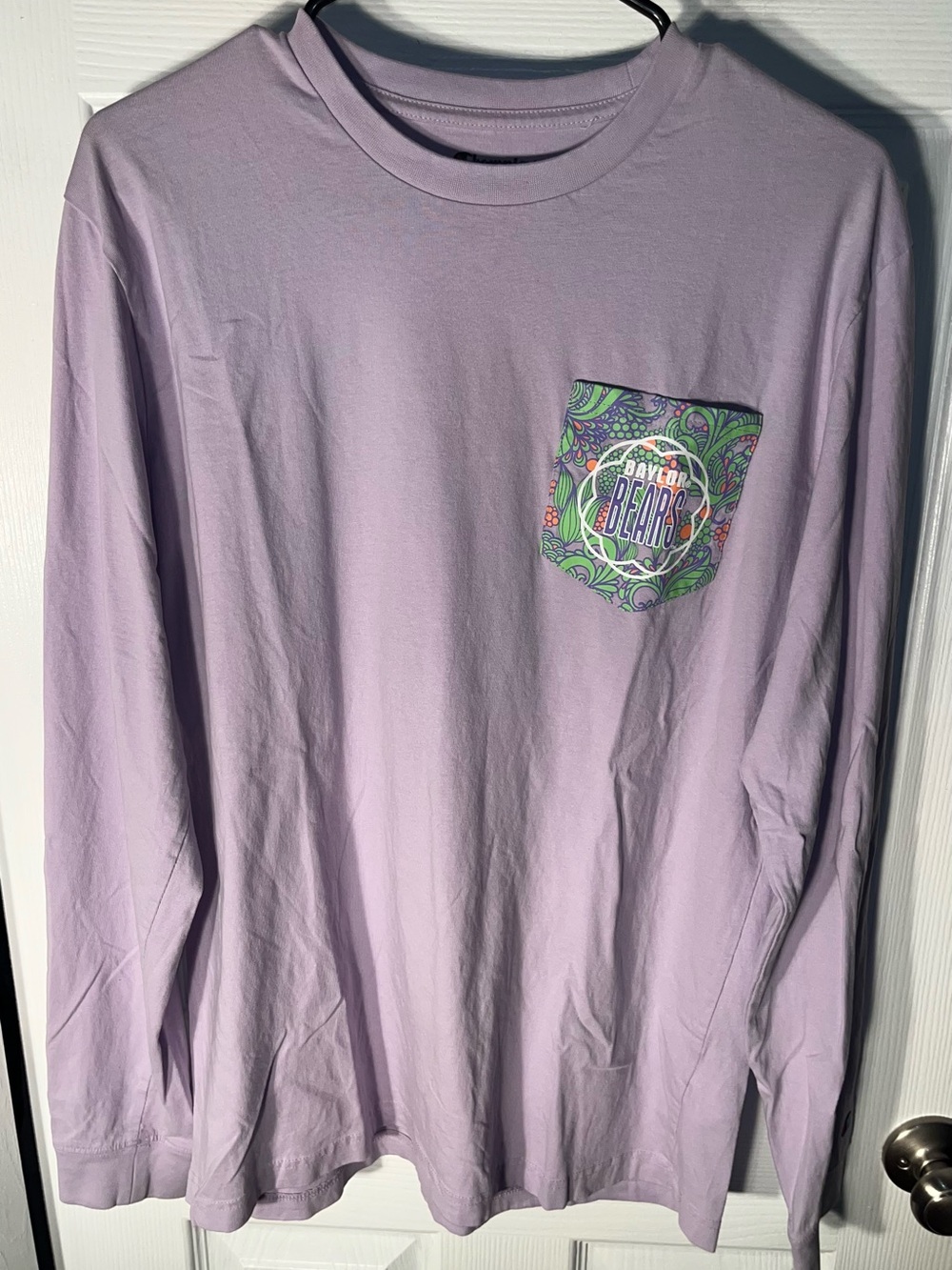 Champion Baylor Bears UNISEX Long Sleeve Shirt Size Large